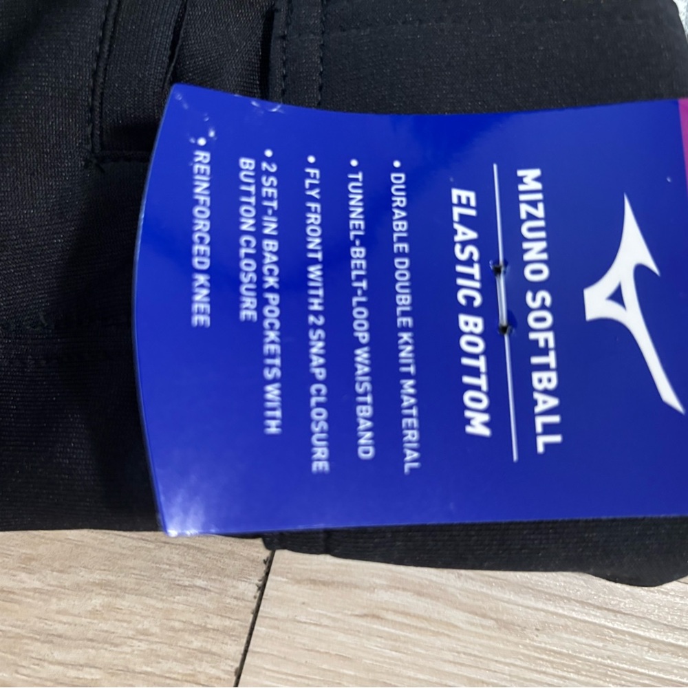 Women's Softball Black Pants - Picture 3 of 5